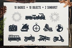 Adventure Vintage Badges (part 1) Product Image 6