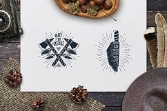 Wild at Heart. Native American Vintage Badges. Vol.2 Product Image 6