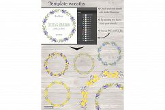 Watercolor flower design. Product Image 5