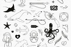 AquaWay — watercolored vector pack Product Image 3