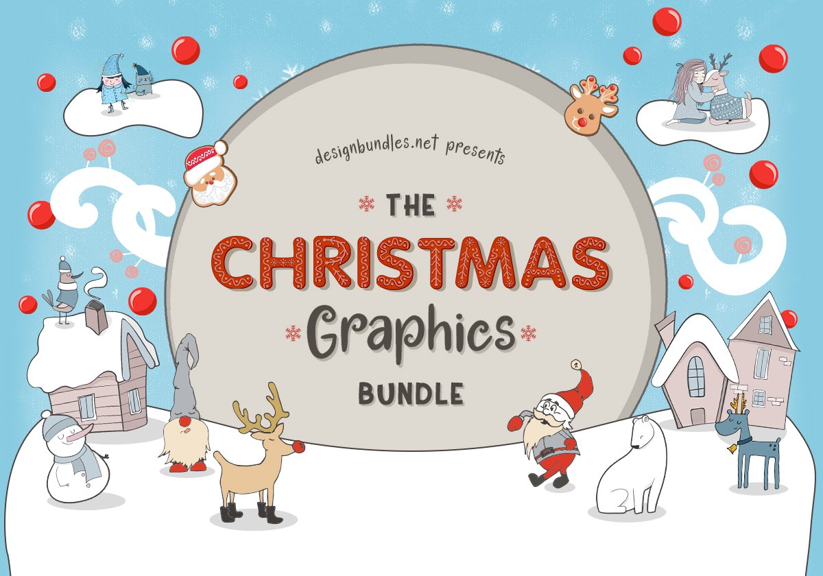 Download The Christmas Graphics Bundle Design Bundles