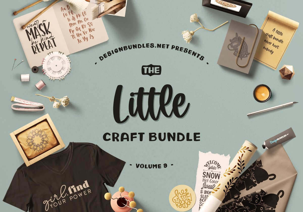 Download The Little Craft Bundle Volume 9 Designbundles