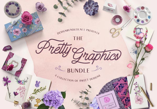 Download The Pretty Graphics Bundle Design Bundles