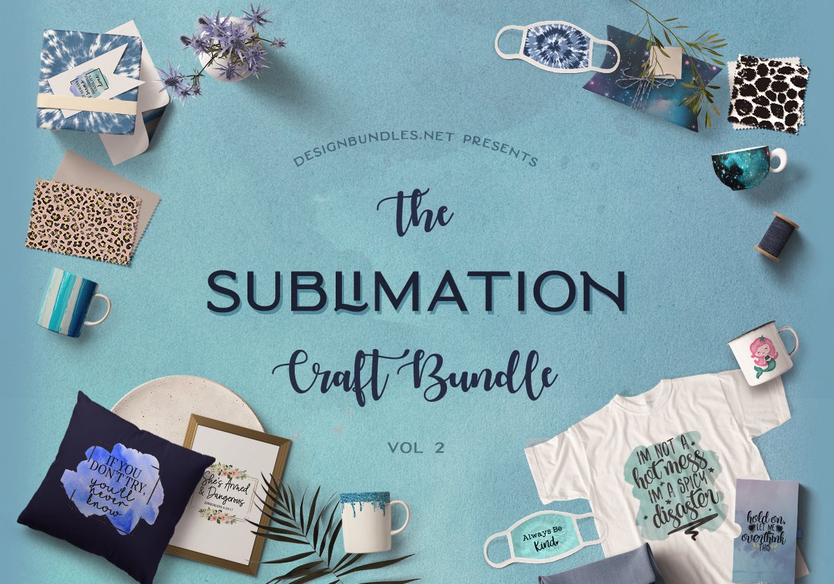 Download The Sublimation Craft Bundle Volume 2 Designbundles