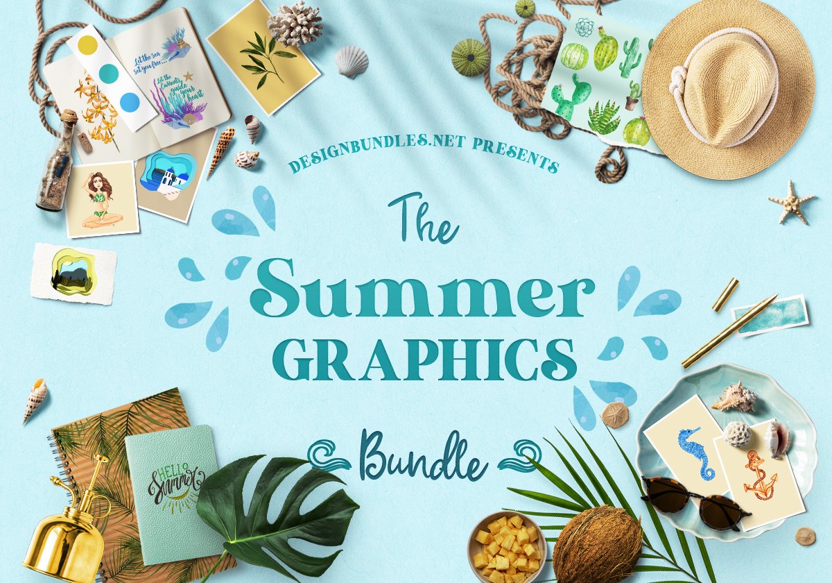 The Summer Graphics Bundle Cover