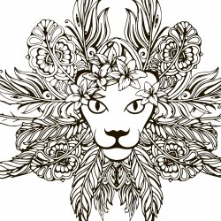 Download Lion Svg Mandala Svg King Lion Mandala Svg Zentangle Animal 566840 Cut Files Design Bundles