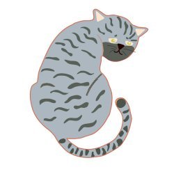 Cutie Paper Cat Avatar