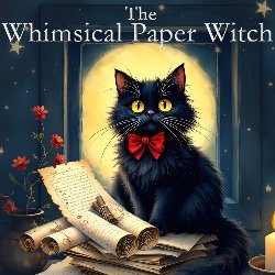 The Whimsical Paper Witch Avatar