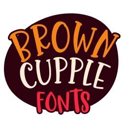 Brown Cupple Typeface Avatar