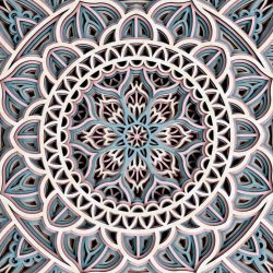 Download Free Laser Engraving Download M05 Mandala Dxf Pattern Laser Cut Flower Mandala Pattern Free Design Resources