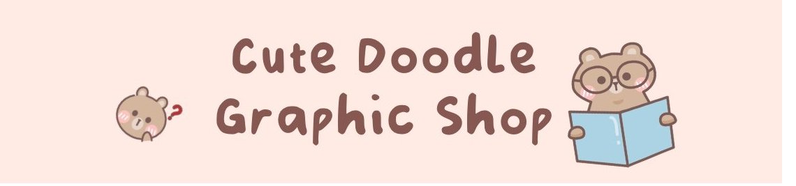 Cute doodle graphics shop Profile Banner