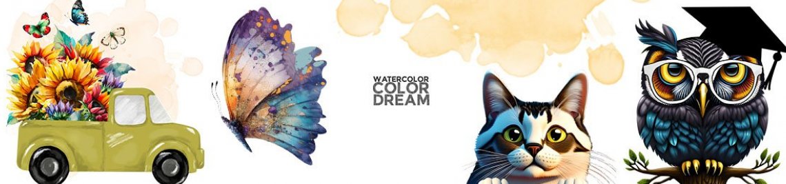 WatercolorColorDream Profile Banner