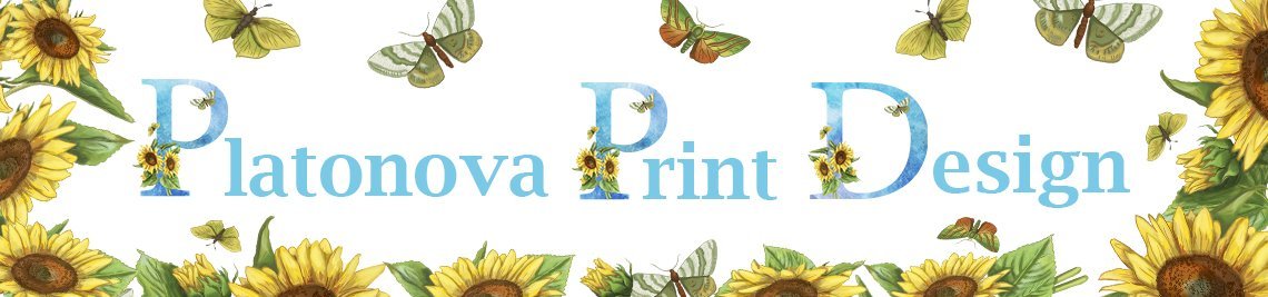 Platonova Print Design Profile Banner