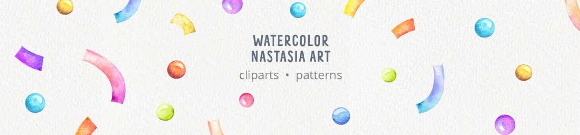 Watercolor Nastasia Art Profile Banner
