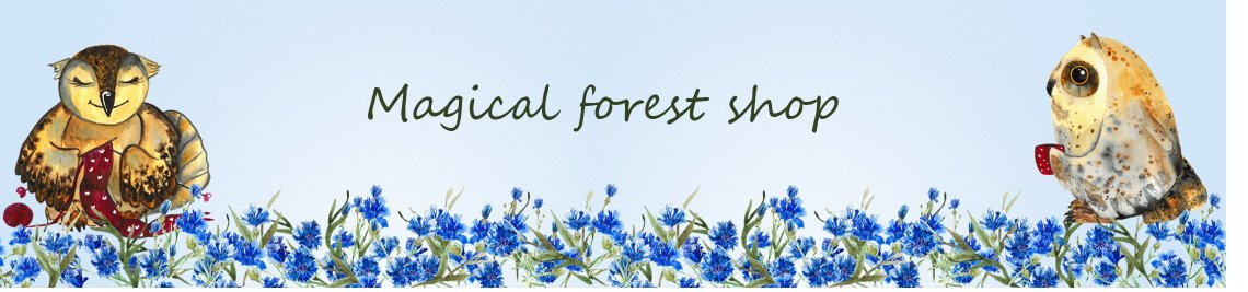 A magical forest shop Profile Banner