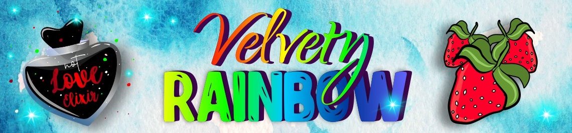 Velvety Rainbow illustration Profile Banner