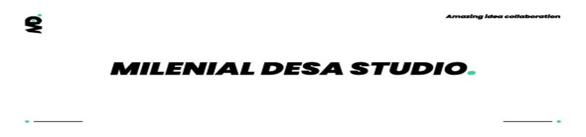Milenial Desa Studio Profile Banner