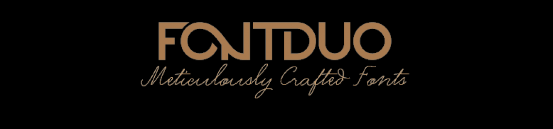 FontDuo Profile Banner