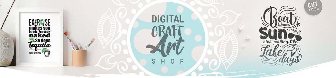 DigitalCraftArtShop Profile Banner