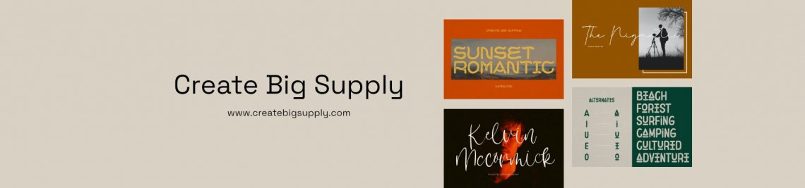 Create Big Supply Profile Banner