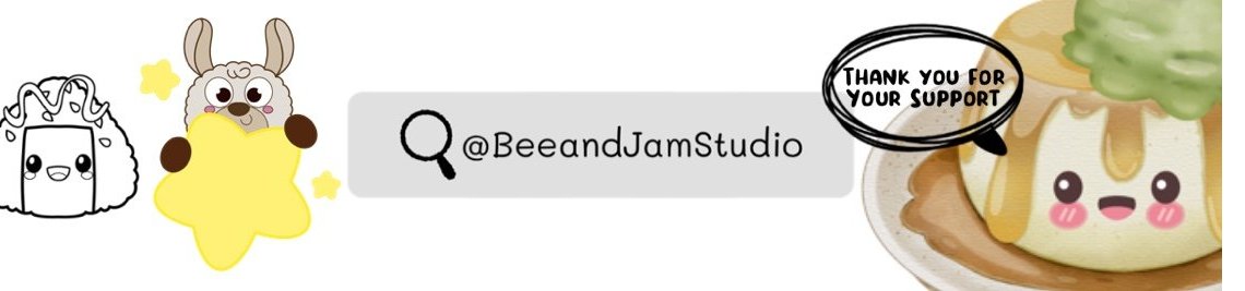 BeeandJamStudio Profile Banner