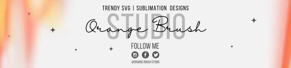 Orange Brush Studio Profile Banner