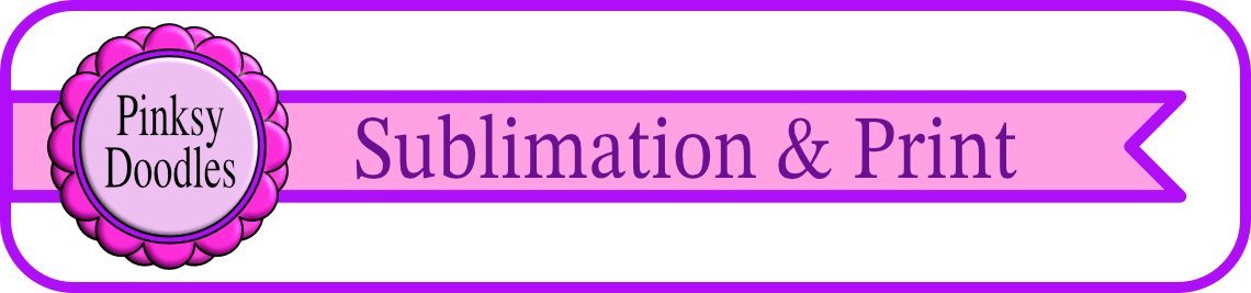 Pinksy Doodles Sublimation & Print Profile Banner