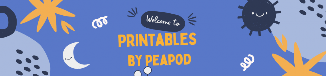 PRINTABLES BY PEAPOD Profile Banner