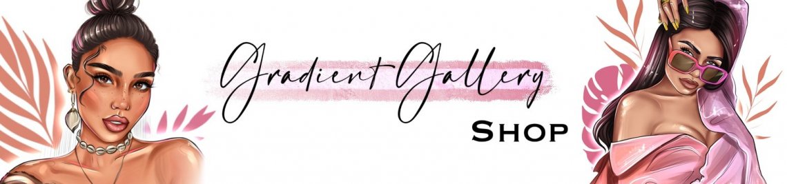 Gradient Gallery Shop Profile Banner