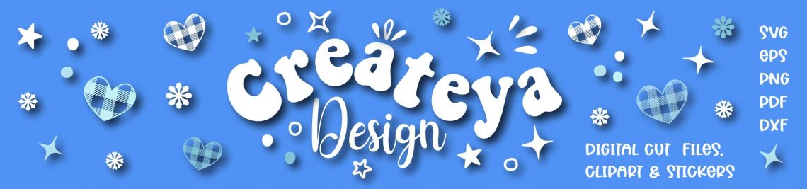 Createya Design SVG & Stickers Profile Banner