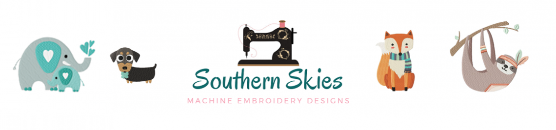 SouthernSkies Machine Embroidery Designs Profile Banner