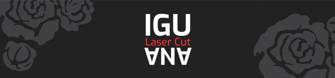 IGUANA Laser Cut Profile Banner