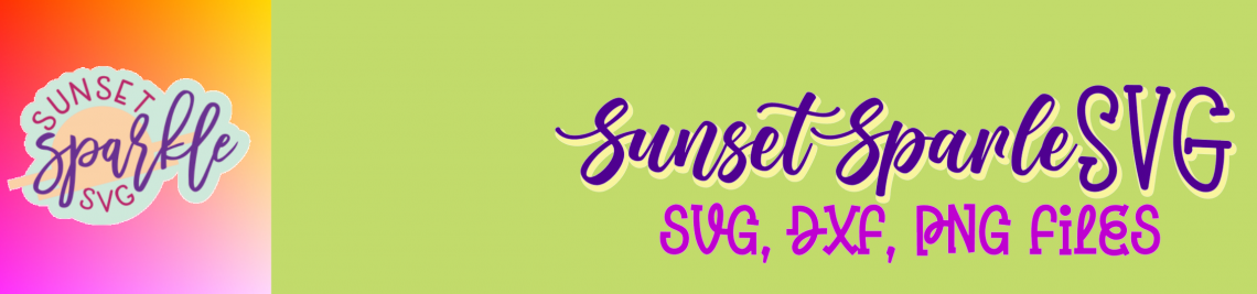 SunsetSparkleSVG Profile Banner