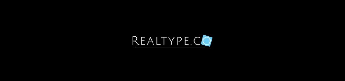 realtype Profile Banner