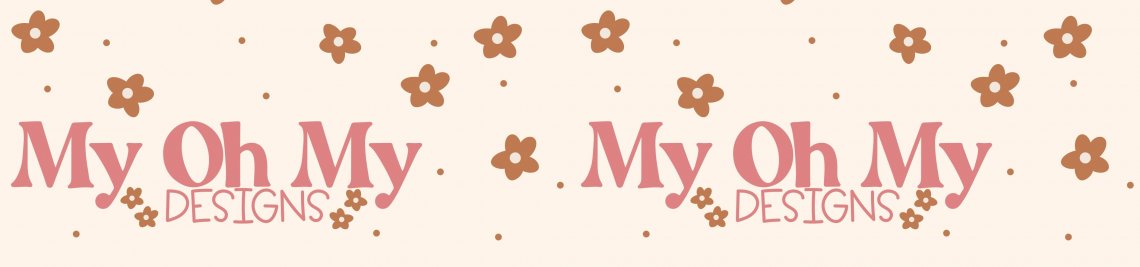 The My Oh My Designs Profile Banner