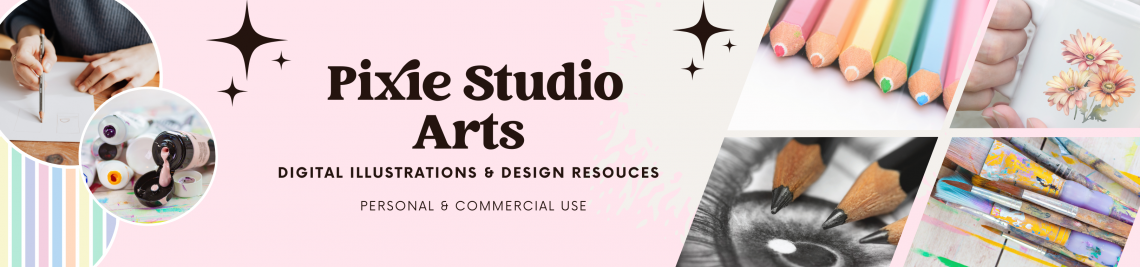 Pixie Studio Arts Profile Banner