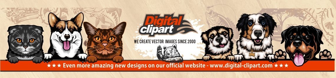Digital-Clipart Profile Banner