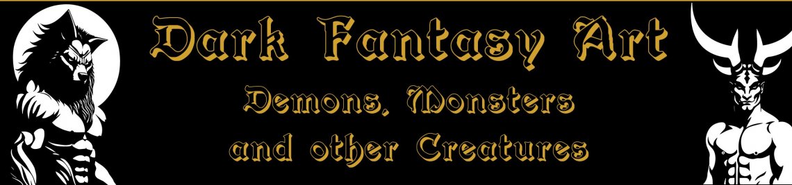 Fantasy Dark Art Profile Banner