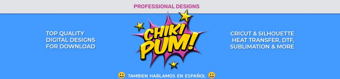 CHIKI PUM Cut Files Profile Banner