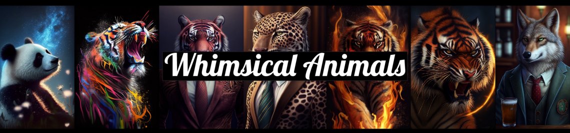 Whimsical Animals Profile Banner