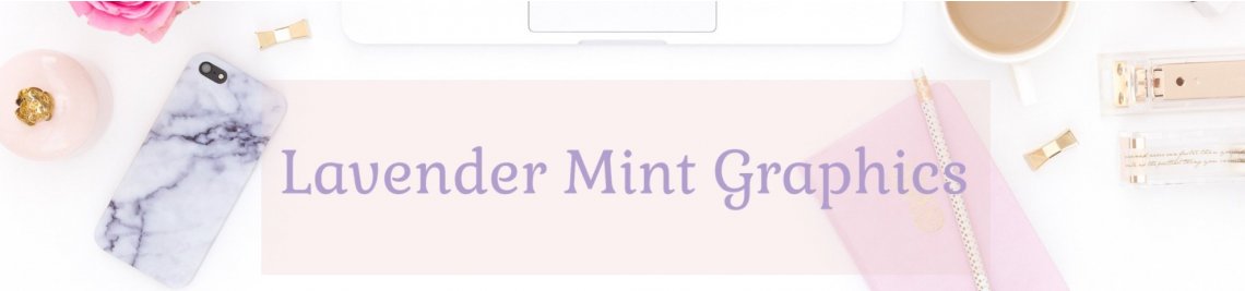 Lavender Mint Graphics Profile Banner