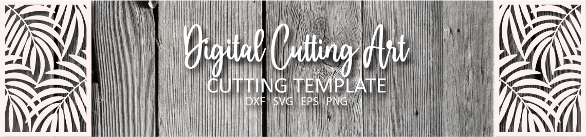 Digital Cutting Art Profile Banner