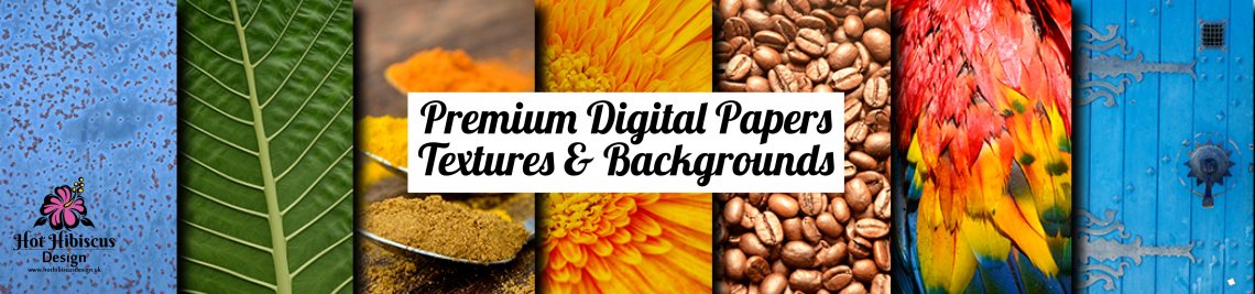 Hot Hibiscus Design Profile Banner