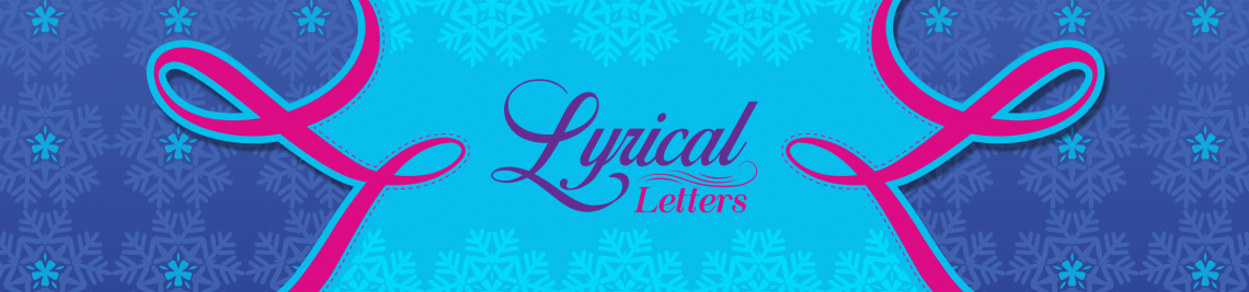 A Lyrical Letters Embroidery Profile Banner