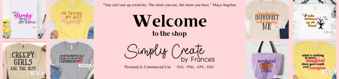 Simply Create by Frances Profile Banner