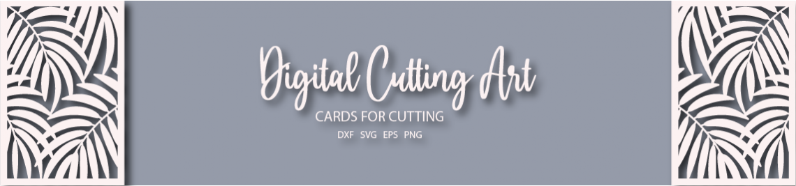 Digital Cutting Art Profile Banner