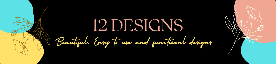 12 DESIGNS Profile Banner