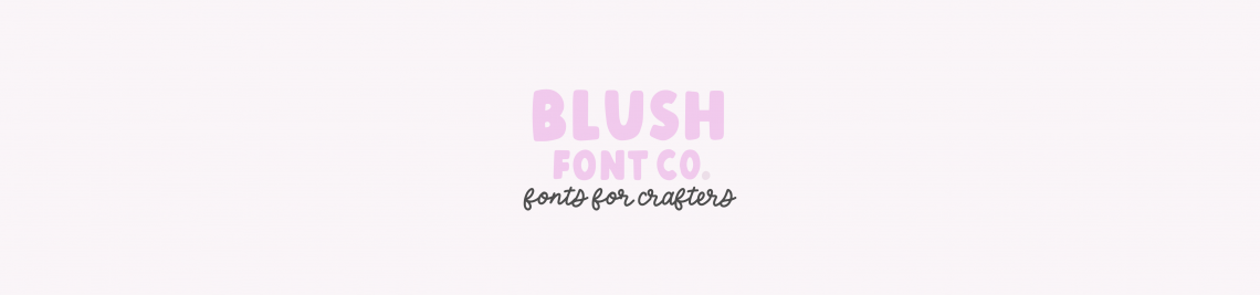 Blush Font Co Profile Banner