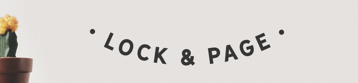 Lock and Page Profile Banner