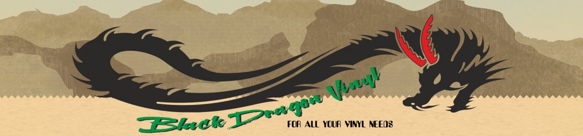 Black Dragon Vinyl Profile Banner